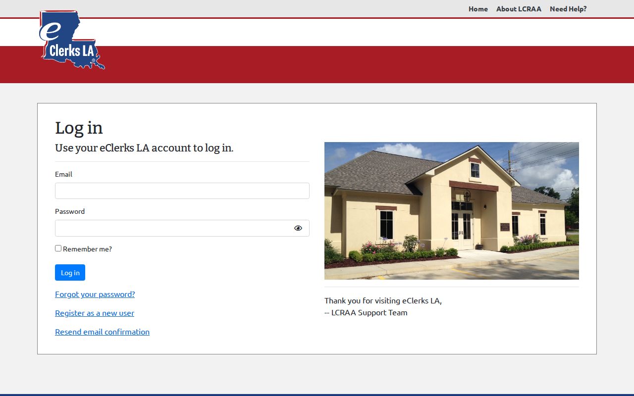 Concordia Parish civil court docket eClerks LA Statewide Portal login reference