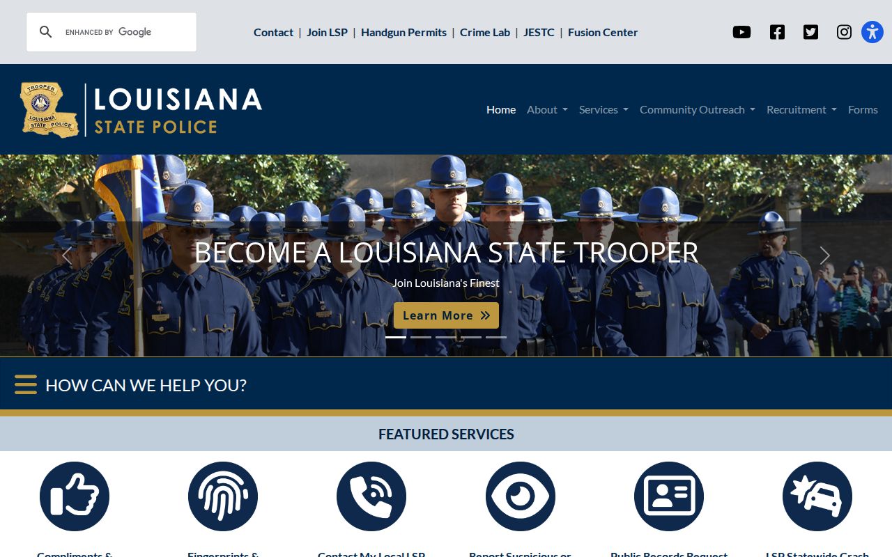 Concordia Parish traffic court records state police citation information